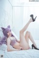 Sally多啦雪 Cosplay Keqing 刻晴 Lingerie Ver.