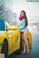 TouTiao 2018-04-09: Model Han Xia Xi (韩 夏 汐) (90 photos)